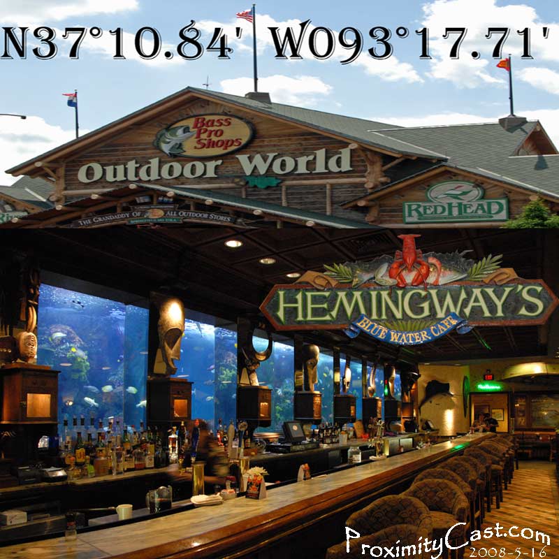 Msg: Move cursor off of picture to return to original size! Hemingway's Restaurant in Bass Pro
